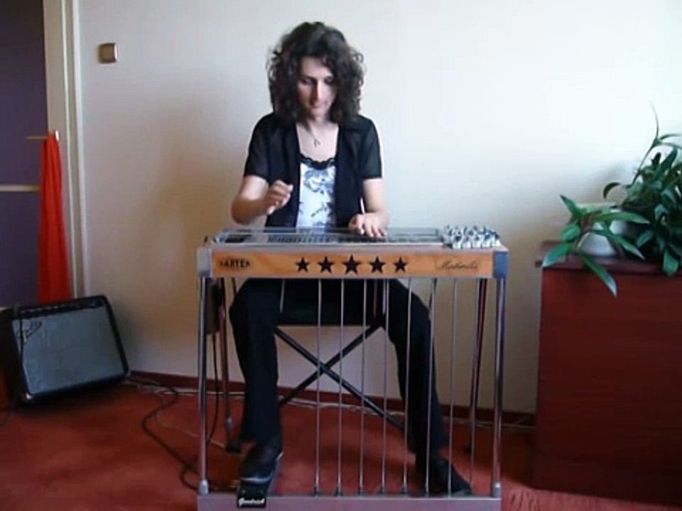 Hallelujah on pedal steel guitar