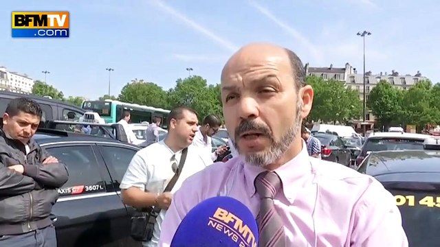 Les taxis parisiens veulent que le gouvernement applique les lois