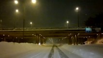 Snow storm in Helsinki 19th of February, Finland