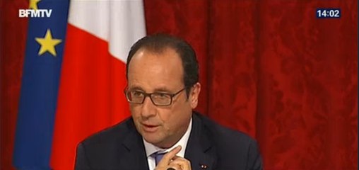 François Hollande : «L'objectif du 49.3, c'est d'arriver à la conclusion»