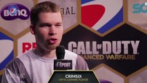 OpTic Crimsix words before the final Match Optic Gaming vs Denial ESWC PARIS 2015