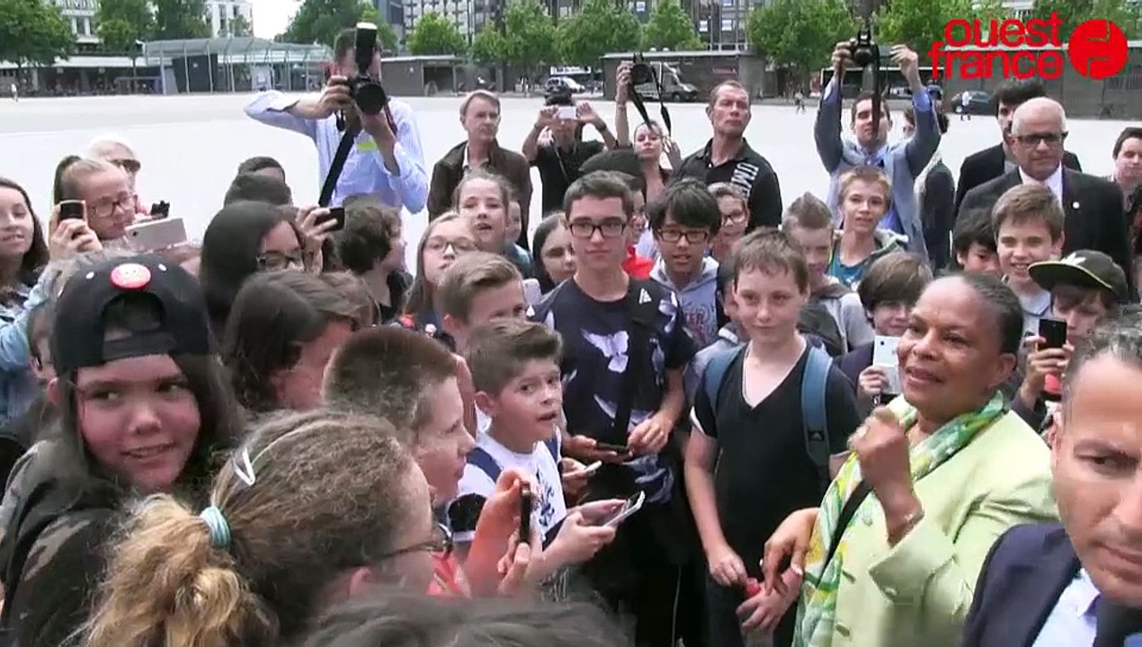 Rennes : Christiane Taubira aux Assises de la protection de l'enfance