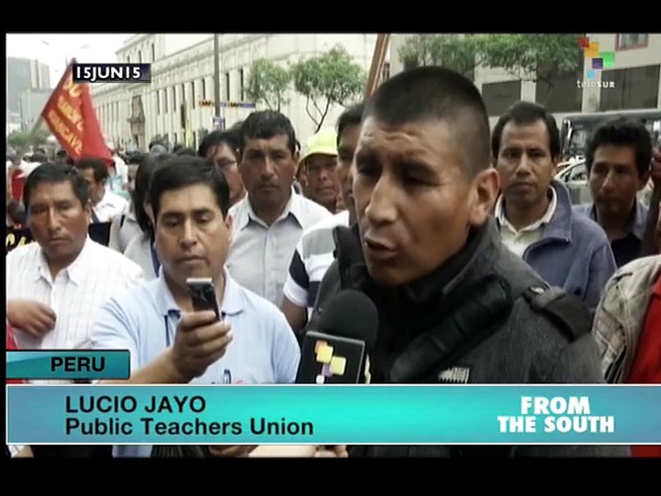 Peru: Three Labor Protests Held in Lima