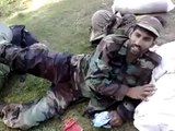 Brave Pakistani Soldier...still smiles after being Hit by several Bullets