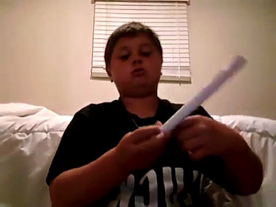 easy paper slingshot