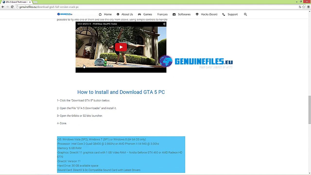 GTA 5 Crack PC  Download Grand Theft Auto V Crack FREE ONLINE