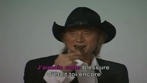 KARAOKE JOHNNY HALLYDAY et CARMEL - J'oublierai ton nom