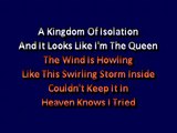 Frozen Let It Go Karaoke