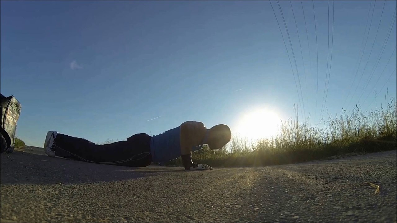 Warm up & push up workout