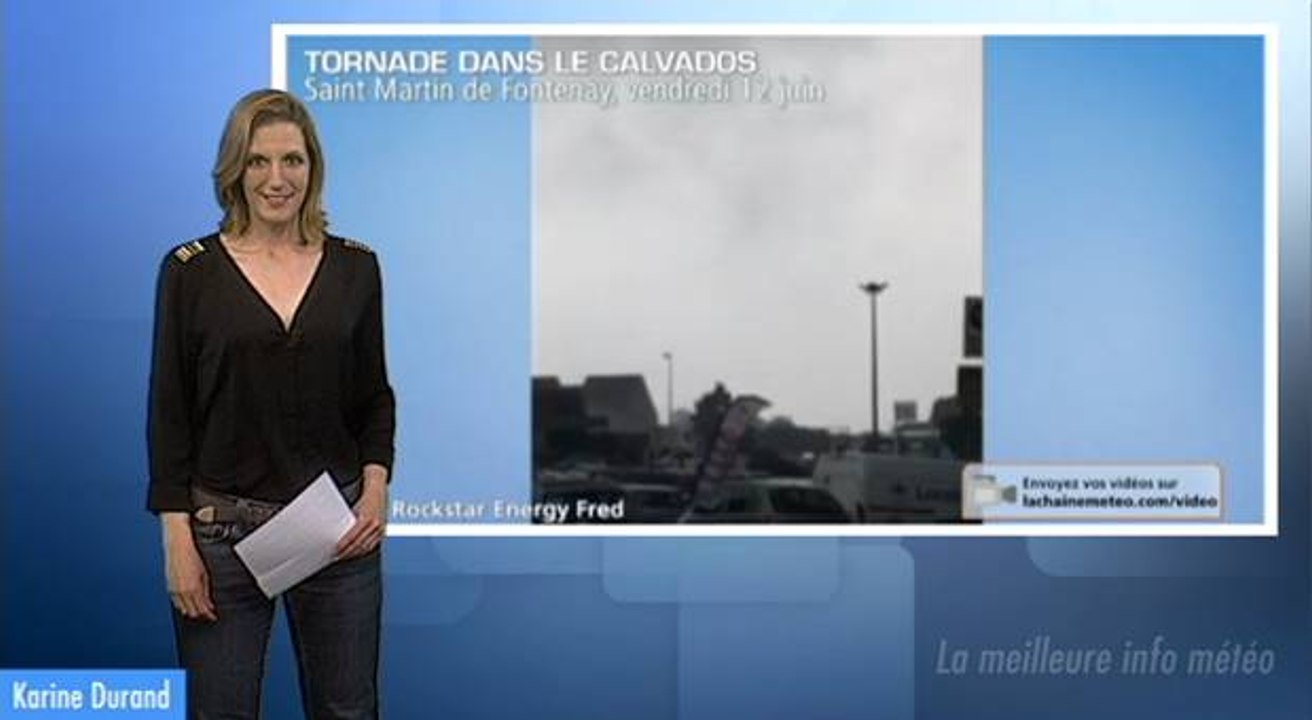 Tornade dans le Calvados