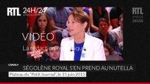 Ségolène Royal appelle à boycotter le Nutella