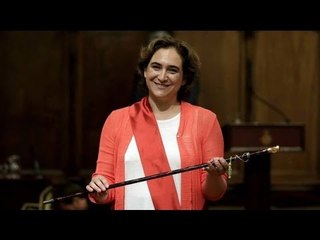 La activista Ada Colau nueva alcaldesa de Barcelona