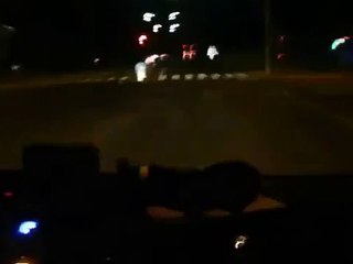 Einsatzfahrt der Feuerwehr Oeynhausen zu einem B4 Dachstuhlbrand in Baden