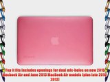 Speck Products SeeThru Satin Case for MacBook Air 11-Inch Bubblegum (SPK-A2237)