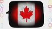 15 inch Rikki KnightTM Canadian Flag Design Laptop Sleeve
