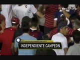 Penal de Tuzzio - Independiente campeón Sudamericana 2010 (relato Mariano Closs)