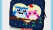 15 inch Rikki KnightTM Owls Bird Couple In Love At Tree Design Laptop Sleeve