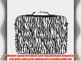17 Women Laptop Notebook Case Bag Briefcase Leopard print cow print zebra print embossed crocodile