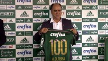 Marcelo Oliveira é apresentado e exalta grandeza do Palmeiras