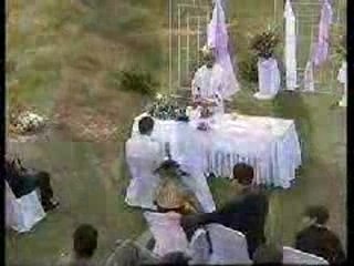 Valentina y Orestes se casan