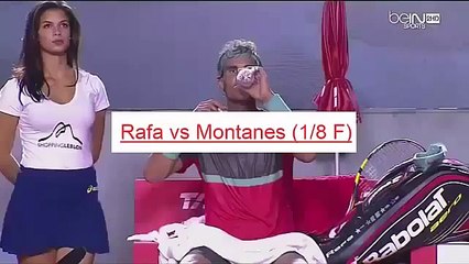 Beautyful HOT GIRL of Rafael NADAL   funny moments tennis AEGON Championships (London) 2015