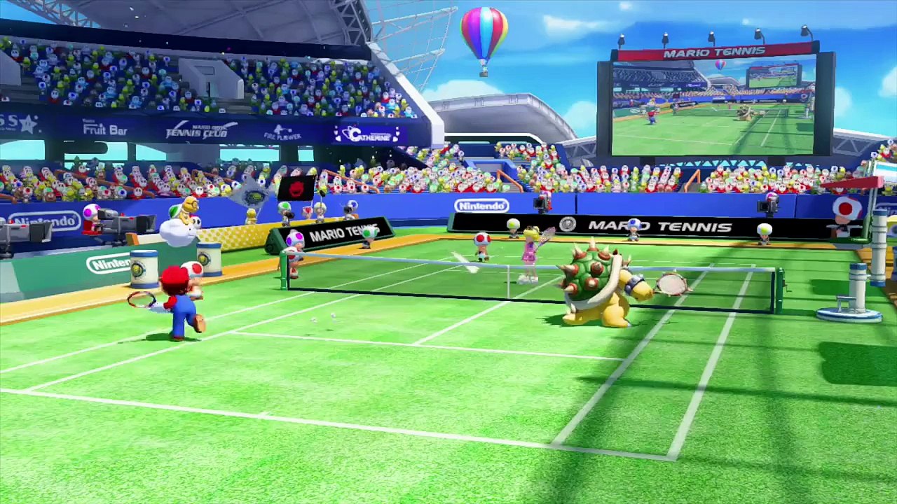 Wii U - Mario Tennis  Ultra Smash E3 2015 Trailer