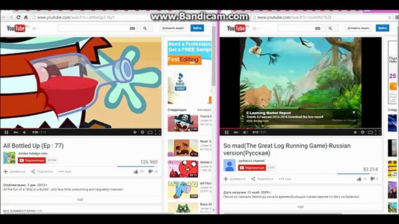Happy Tree Friends and Land Before Time Song Russian