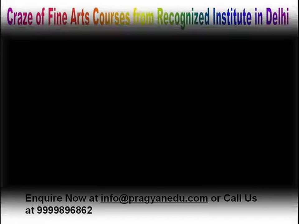 Fine Arts Institute in Delhi, Diploma Courses in Fine Arts in Delhi