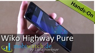 5,2 Millimeter: Das ultradünne Wiko Highway Pure im Video-Test