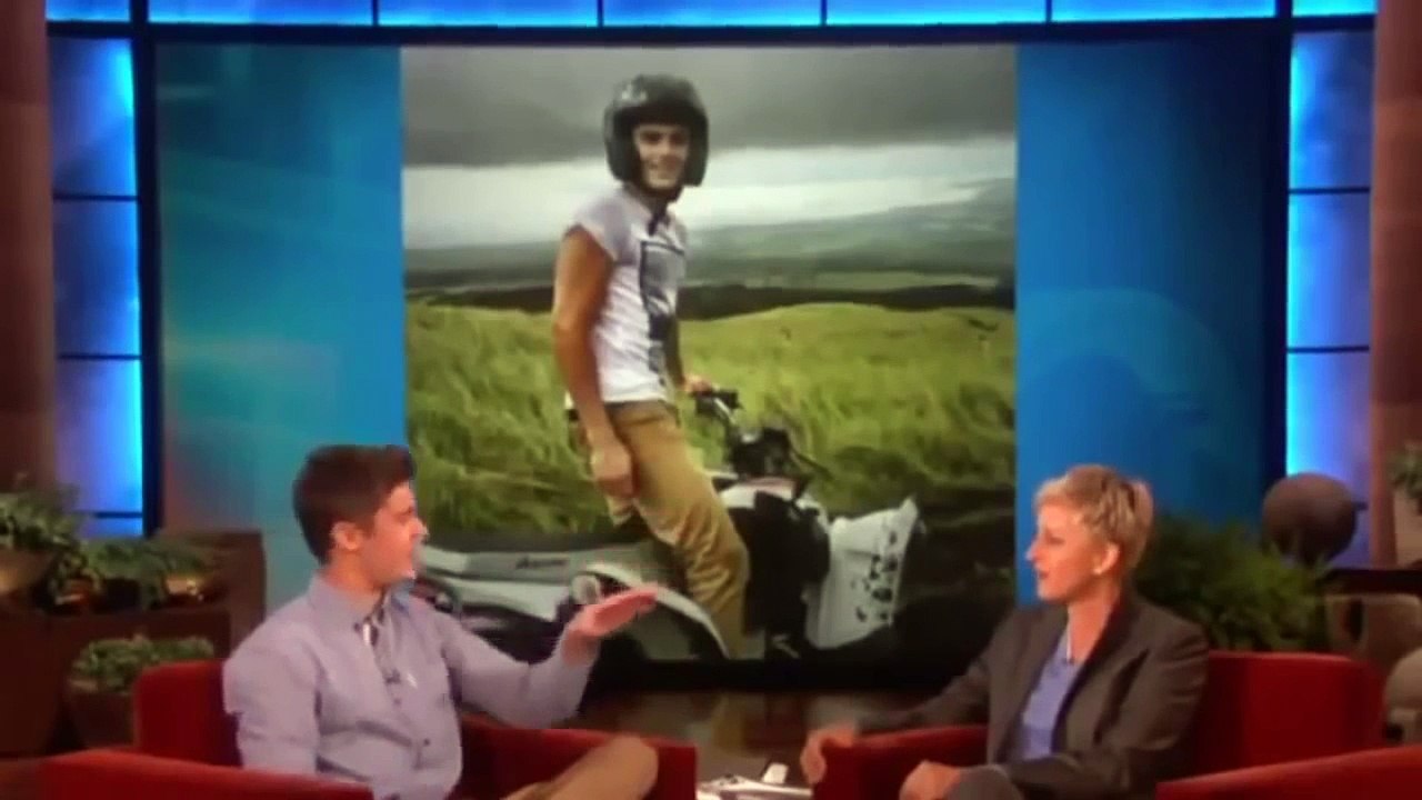 Zac Efron on Dating, and Going Shirtless on The Ellen Degeneres Show