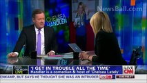 FULL - CHELSEA  HANDLER SLAMS & EMBARRASSES PIERS MORGAN ON HIS OWN CNN SHOW - BITCH VS FOREIGNER