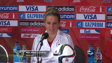 Mundial Femenino - Las alemanas, contentas pero sin alardear