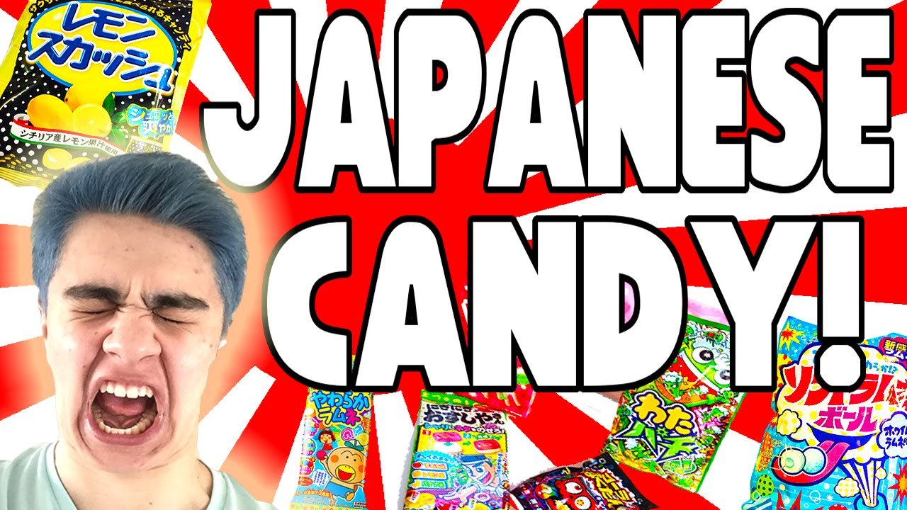 AMERICAN TRYING JAPANESE CANDY!!!