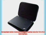 DURAGADGET Black Ultra protection Water resistant laptop / notebook / netbook / UMPC carry
