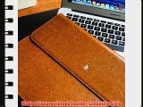 Jisoncase? MacBook Air 13-inch Luxury Vintage Leather Sleeve Case - Sleeve Carrying Bag Ultrabook