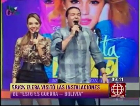 Esto es guerra de Bolivia recibió a Erick Elera (VIDEO)