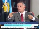 Arias Cárdenas propone vender productos en pesos en la frontera