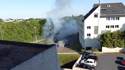 incident sur le bd jean moulin a caen ( basse normandie )