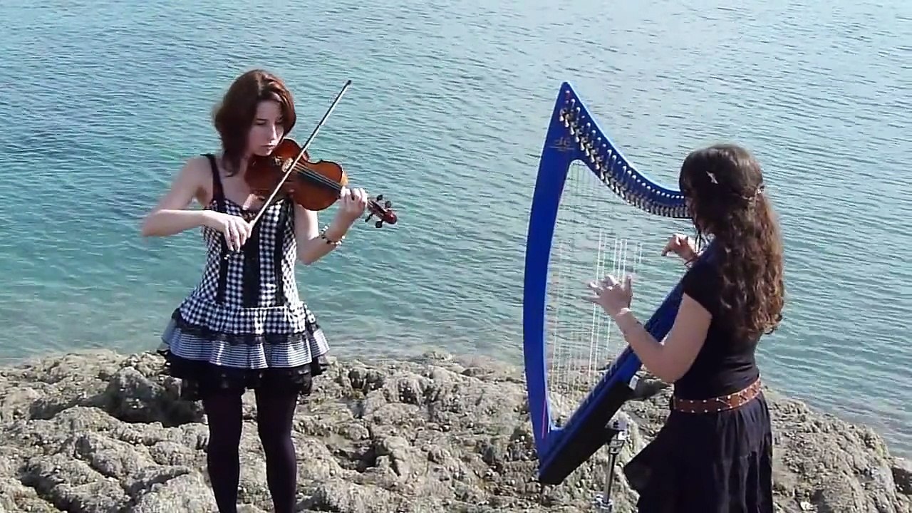 Game of Thrones - Main Theme - Harp / Violin Duet - Duo Harpe / Violon
