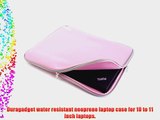 DURAGADGET Pink Ultra protection Water resistant laptop / notebook / netbook / UMPC carry case