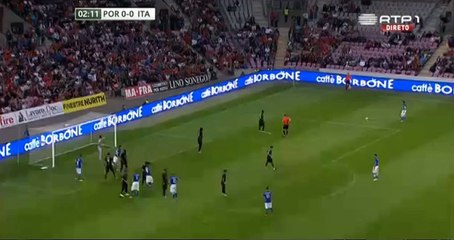 Italy v. Portugal 1st chance
