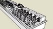 roll forming machine, Sketch animation,3d roll forming machine,sketchup,former machine