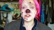 Infected Decaying Halloween Makeup- 