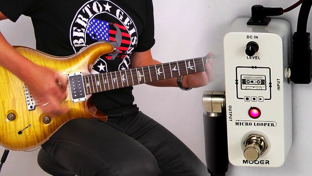 Mooer Micro Looper - Demo