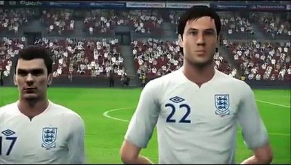 Become a legend - Inglaterra Vs México -PES 2012