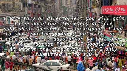 Increase Web Site Traffic With Articles