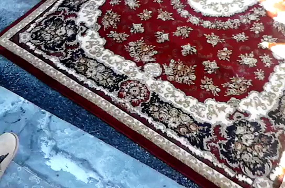 Armenian military orchestra is playing georgian dance for Irakli Alasania