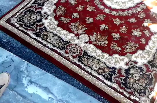 Armenian military orchestra is playing georgian dance for Irakli Alasania