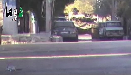 Syria - Crazy Tank Attack By The FSA