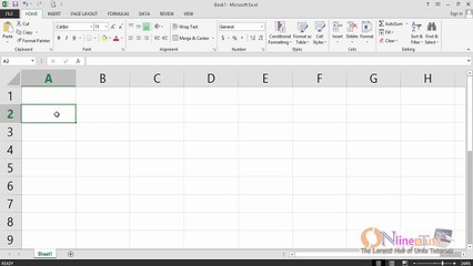 Excel 2013 Tutorial in Urdu/Hindi (Part-10)